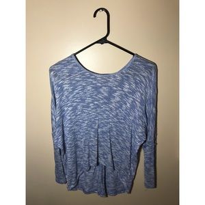 Blue/ white long sleeve.